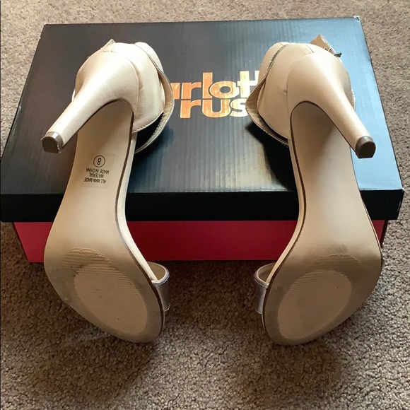Charlotte Russe Heels Size 8 - Picture 3 of 4